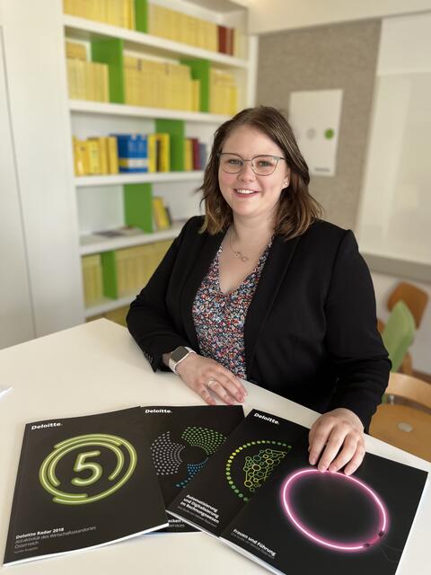 Jessica Egert schließt bald die Ausbildung zur Personalverrechnerin ab. | Foto: Egert