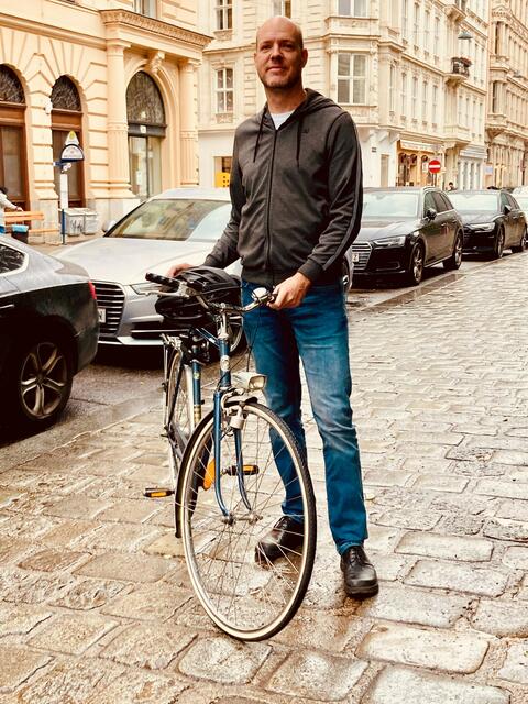 Martin Weber fährt gerne mit dem Rad. | Foto: Radlobby Eichgraben