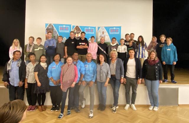 Die Schülerinnen und Schüler der Gröbminger Mittelschule wollen Spenden sammeln, um den Bau eines Brunnens in Kambodscha zu finanzieren. | Foto: MS Gröbming