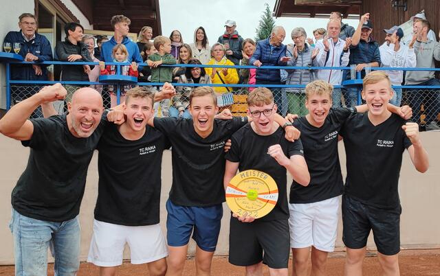 U-18-Meister TC Aurach am Hongar | Foto: TC Aurach