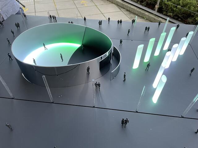 Der Pavillon ist auch diesmal wieder eine besondere Visitenkarte der Steiermark Schau 2023. | Foto: RegionalMedien Steiermark/Hofmüller