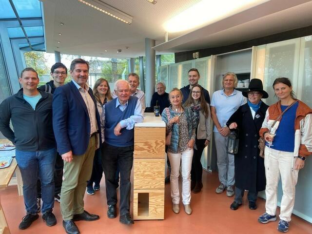 Bürgermeister Werner Krammer und Nachtwächterin Doris Dürauer stellten den Neubürgern die Stadt aus ihrer ganz besonderen Sicht vor | Foto: Stadt WY