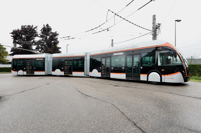 Auf den Linien 47 und 48 werden zukünftig 16 neue, vollelektrische und emissionsfreie Obusse unterwegs sein.  | Foto: Linz AG 
