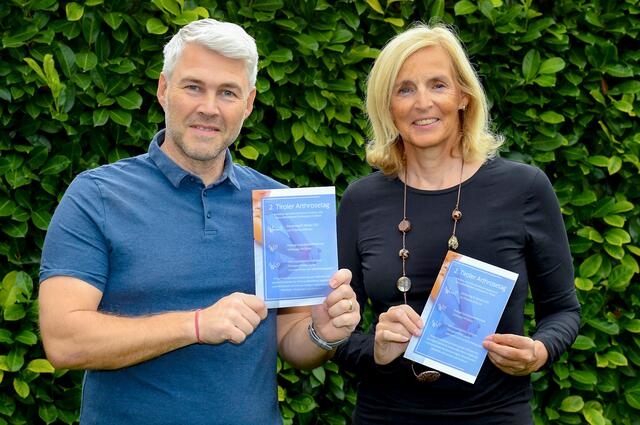 Die beiden Initiatoren Dir. Michael Rupp und Barbara Egger-Spiess. | Foto: Spiss Foto Tirol