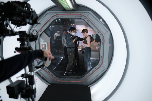 Bei den "Rubikon" Dreharbeiten in Wien. | Foto: Samsara Film