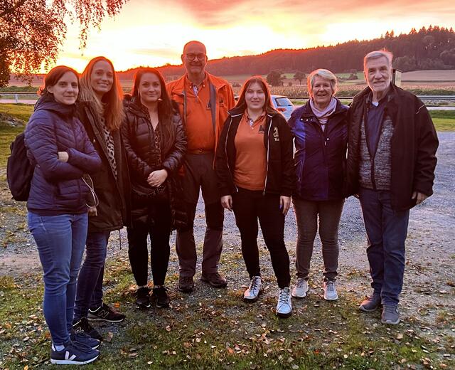 Kurz vorm Sonnenuntergang, alle voll entspannt und strahlendem Gesicht!

 | Foto: Franz Dörr