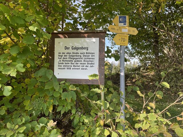 Der ehemalige Galgenberg in St. Oswald | Foto: Foto: Schütz/BRS