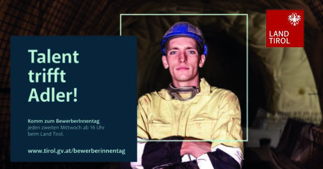 Beim nächsten BewerberInnen-Tag am Mittwoch, den 12. Oktober 2022 erhalten Interessierte wieder kostenlos und ohne Voranmeldung Informationen zu offenen Stellenangeboten und Ausbildungsmöglichkeiten beim Land Tirol. | Foto: © Land Tirol