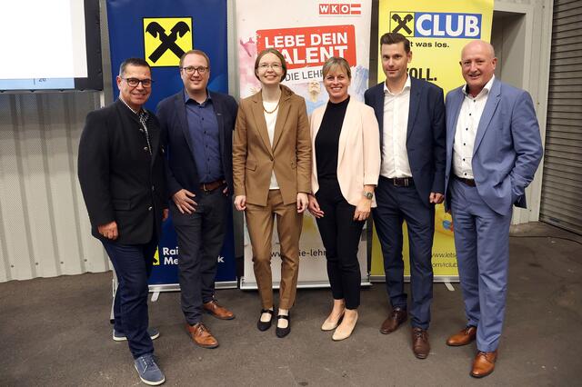 von links: Hans Moser, Tobias Luger, Eva-Maria Eschlböck, Irene Schauer, Daniel Tauber, Karl Weixelbaumer
 | Foto: Andreas Maringer