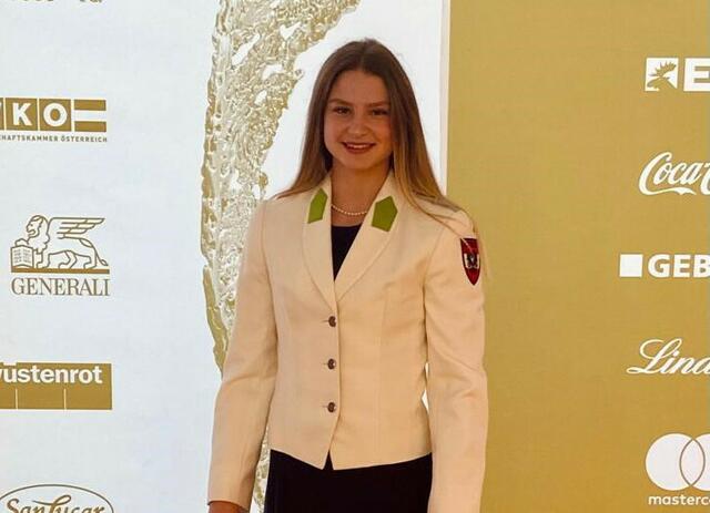 Judoka Elena Dengg durfte sich am Mittwoch über den Jugendsportpreis der Sporthilfe freuen. | Foto: Sanjindo