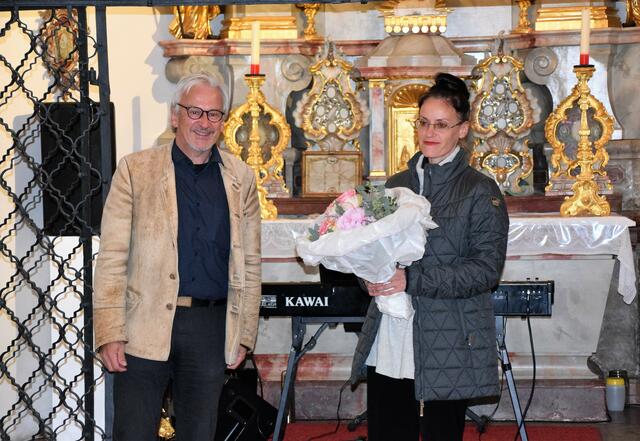 Jeden Dienstag im Oktober präsentieren Wolfgang Schwaiger (Texte) und Olga Balabon (Klavier) Kultur in der Johanneskapelle im Fieberbrunner Ortszentrum. | Foto: Roswitha Wörgötter
