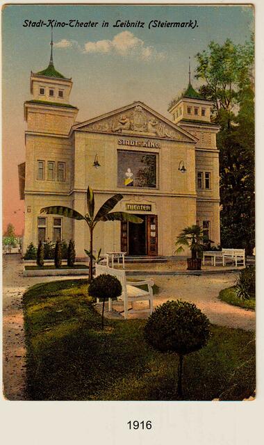 Eine Archivaufnahme vom Alten Kino aus dem Jahre 1916. | Foto: Archiv