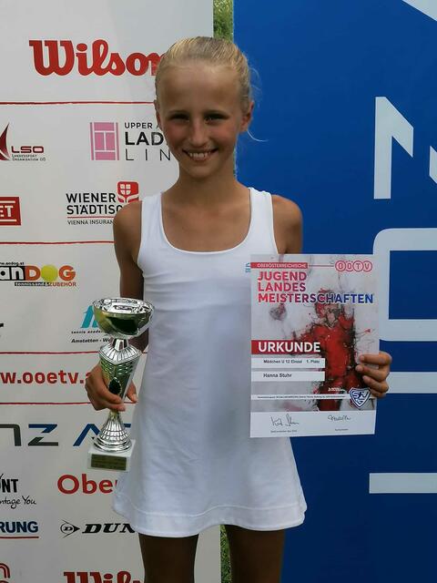 Hanna Stuhr, junges Tennis-Ass des UTC Ried. | Foto: UTC Ried
