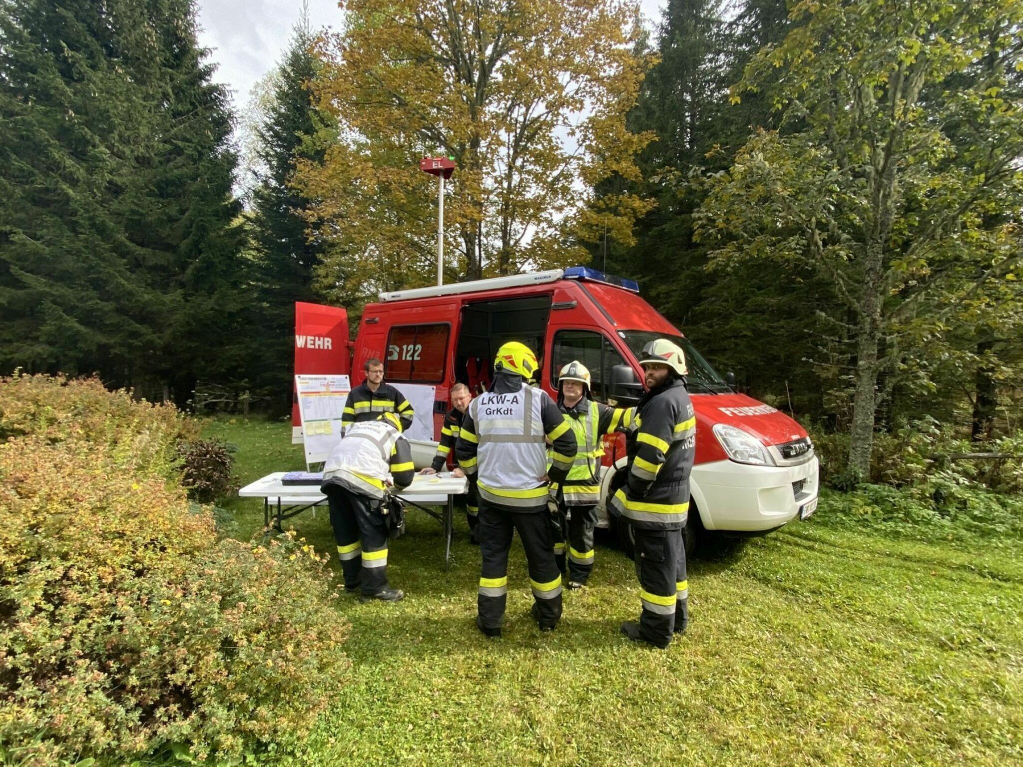 Abschnitt Oberes Sulmtal: Florianis absolvierten ihre jährliche Übung ...