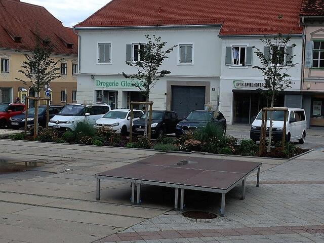 Wer will, findet fast überall eine Bühne ;-)