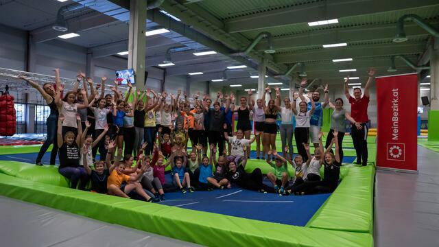 Ein toller Tag im JUMP DOME Linz geht zu Ende. | Foto: BezirksRundSchau