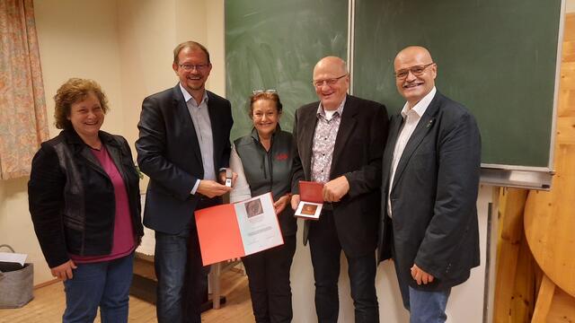 Martina Litschauer, Rudolf Silvan, Michaela Schön, Herbert Wolf und Christian Kopecek (v.l.) | Foto: SPÖNÖ