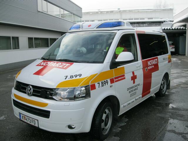 Der Verletzte wurde ins Klinikum Klagenfurt gebracht | Foto: Rotes Kreuz