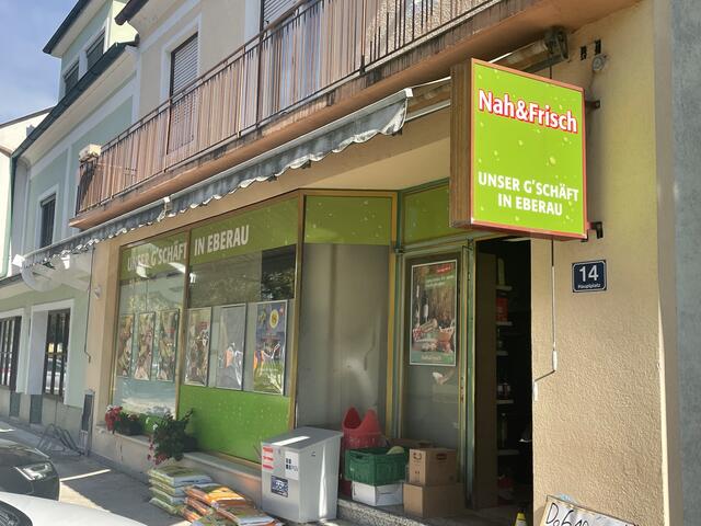 Der bestehende Laden am Eberauer Hauptplatz ist räumlich ziemlich beengt. | Foto: Martin Wurglits