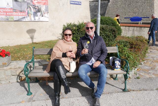 Renate und Max Jäger sind aus der Steiermark angereist. | Foto: Carina Fröhlich