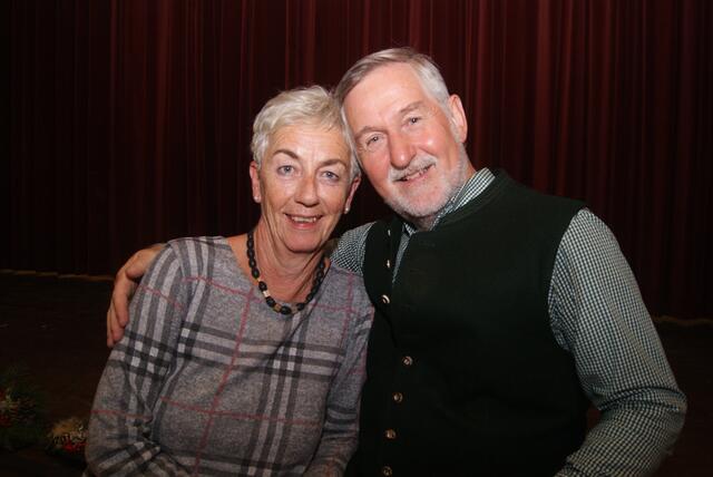 Erich Peinstingl, hier mit Gattin Monika, wurde für 40-jährige Mitgliedschaft ausgezeichnet