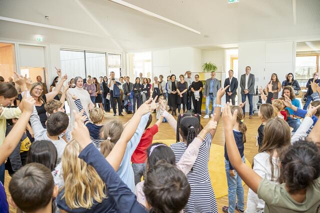 Der neue Schulstandort in Andritz beheimatet ab sofort 16 Klassen. | Foto: Stadt Graz/Fischer