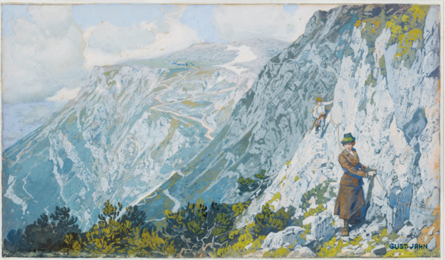 Foto: Bild 1, 3, 4 (c) Landessammlungen NÖ; Bild 2 (c) Alpenverein-Museum, Österreichischer Alpenverein