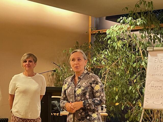 Vizebürgermeisterin Judith Simmerstatter von der LeSe Seekirchen freute sich über das große Interesse an der Gründung von Energiegemeinschaften. | Foto: Gertraud Kleemayr