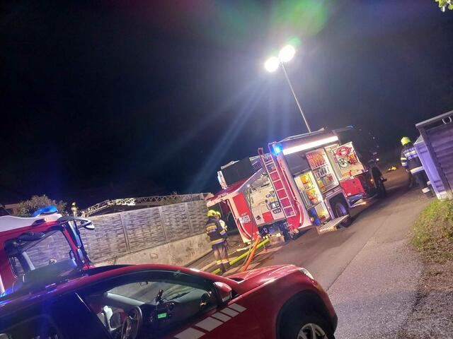 40 Helfer von vier Feuerwehren waren beim Brand im Einsatz. | Foto: BTF Stahl Judenburg