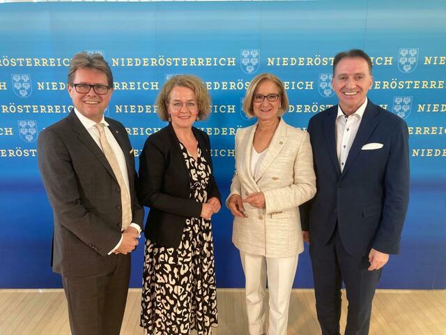 Das Gerasdorfer Gymnasium ist schon fix. | Foto: Landesregierung
