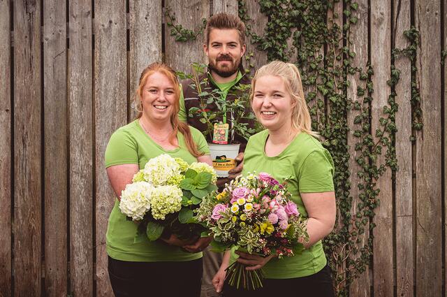 Die junge Generation von Gärtnerei und Floristik Hammer. | Foto: MeinBezirk