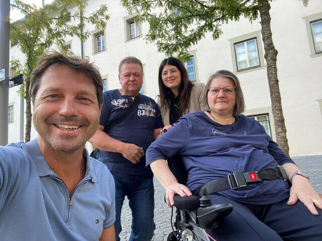 Jasmin Altersberger, Markus Unterdorfer-Morgenstern mit Familie Reinfrank | Foto: privat