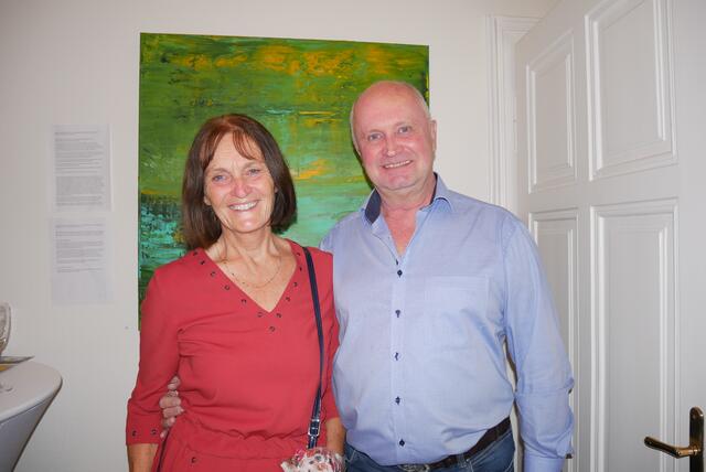 Die Geschwister Brigitte Fritz und Harald Bauer genossen den Abend. | Foto: Carina Fröhlich