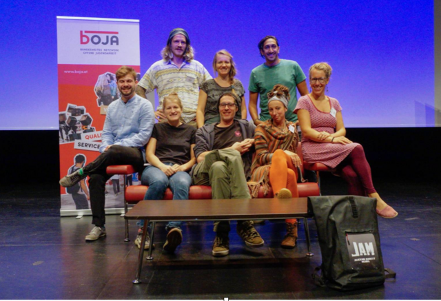 Das JAM Team auf der Boja Fachtagung in Salzburg am Zell am See. | Foto: JAM