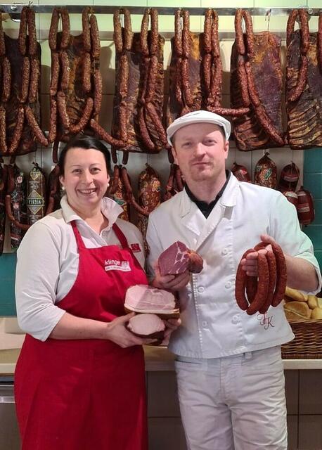Thomas und Katrin Klinger von der Fleischerei Klinger | Foto: MeinBezirk