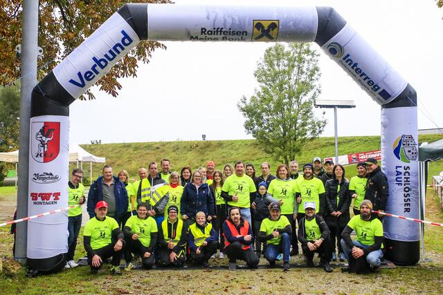 Das Team Schlösser Lauf – "die gelben Engel". | Foto: Thomas Harlander