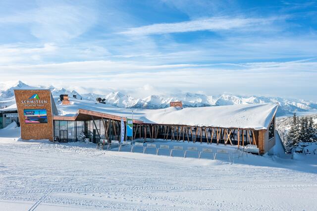 Das Panorama am Schmitten. | Foto: Schmittenhöhebahn AG