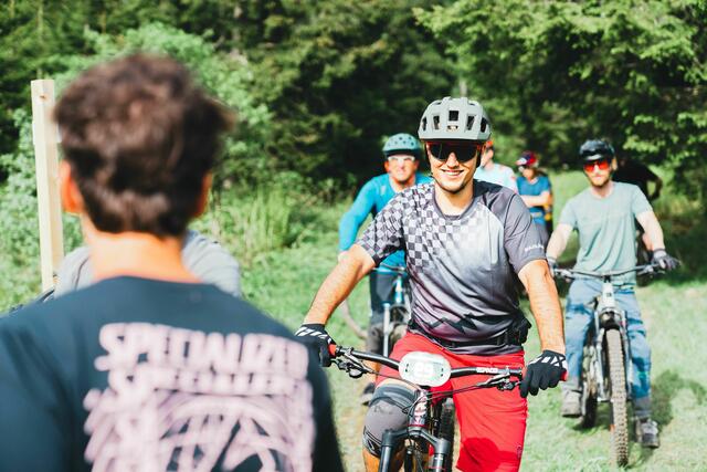 Bei der Trailpartie geht es hauptsächlich um Spaß am Fahren. | Foto: Patrick Wasshuber