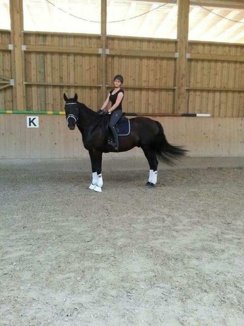 Beim Training mit "Magic Moment" | Foto: privat