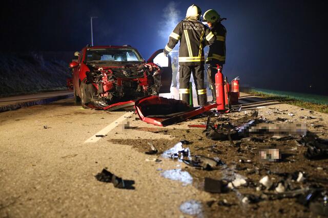 Am Donnerstag, 13. Oktober, kam es auf der Rieder Straße zu dem tragischen Unfall. | Foto: laumat.at/Matthias Lauber