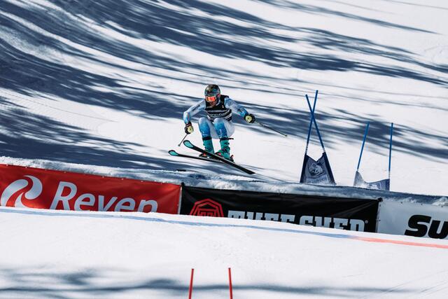 Vom Speed unbeeindruckt: Simon Breitfuss Kammerlander gibt in den USA Vollgas. | Foto: World Pro Ski Tour