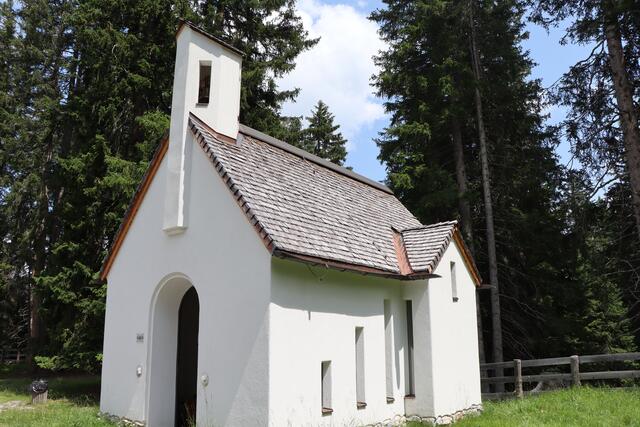 Die Familien-Lichter-Kapelle Hög in Serfaus. | Foto: Othmar Kolp