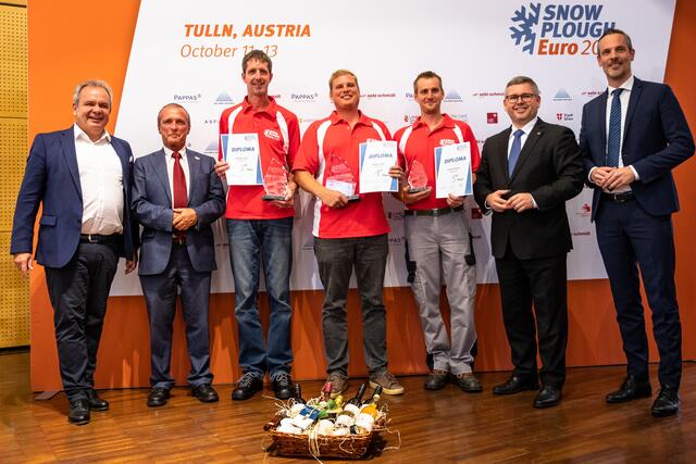 Josef Fiala, Claude van Rooten, Gerhard Vock, Manuel Luger, Tommy Hecher ,Ludwig Schleritzko und Hartwig Hufnagl  | Foto: Christian Nowotny