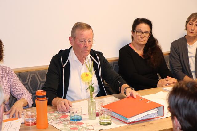 Obmann Franz Kathrein zog in seinem Bericht eine positive Bilanz. | Foto: Othmar Kolp