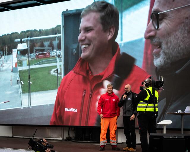 Der strahlende Sieger Manuel Luger | Foto: Christian Nowotny