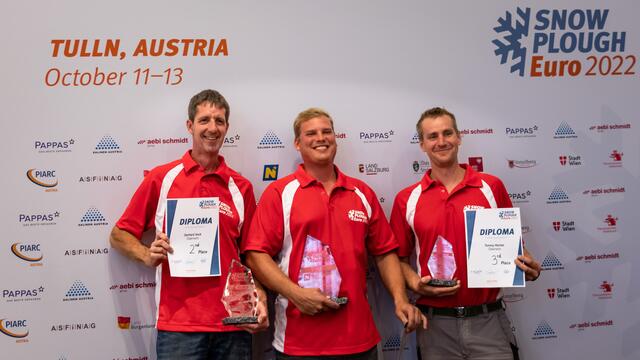 Gerhard Vock, Manuel Luger und Tommy Hecher das Siegertrio | Foto: Christian Nowotny