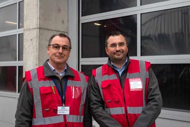 Gerhard Fichtinger und Organisator Stefan Höfler | Foto: Christian Nowotny