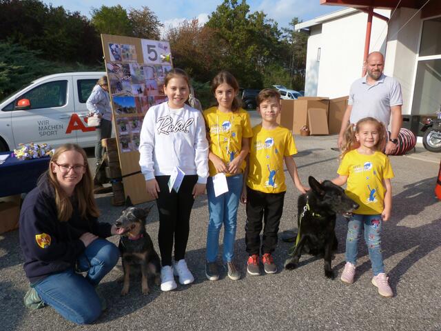 Auch für eine kleine Streicheleinheit war natürlich Zeit!