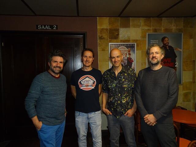 Gernot Grassl, Andreas Kössl, Michael Reisecker und Andreas Hamza