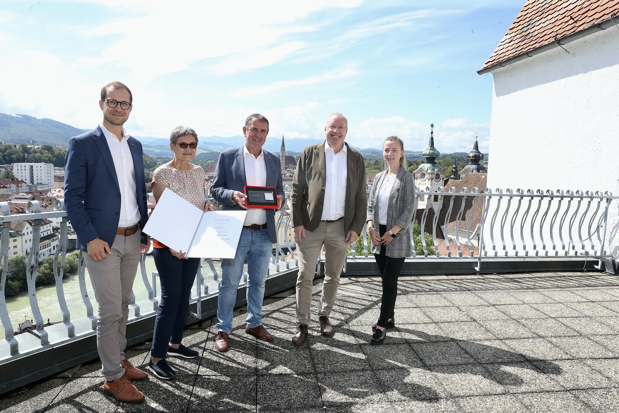 Auszeichnung: Wirtschaftsmedaille in Silber für Heimo Ebner - Steyr ...